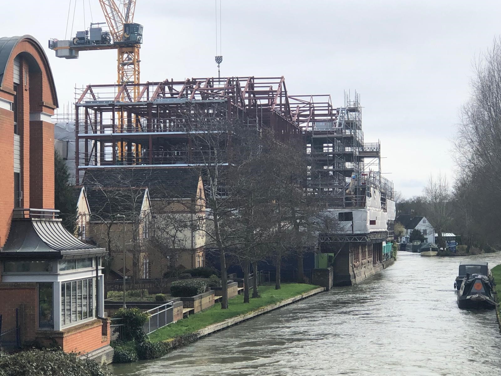 University of Oxford steel frame, Osney